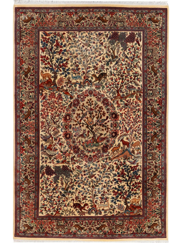 Navajo White Hunting 4' 6 x 6' 11 - SKU 37692