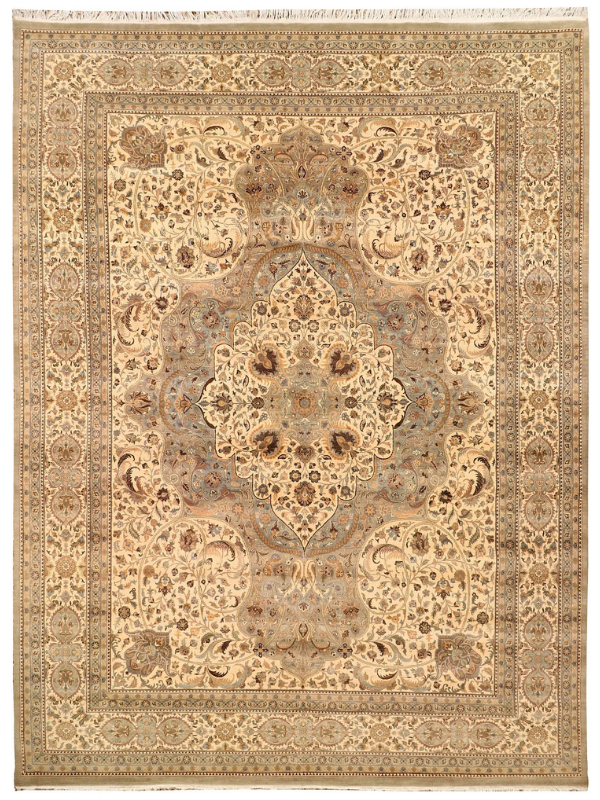 Navajo White Kirman 9' 1 x 12' 4 - SKU 73390