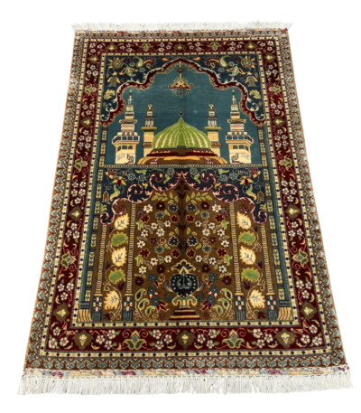 handmade prayer mat rug