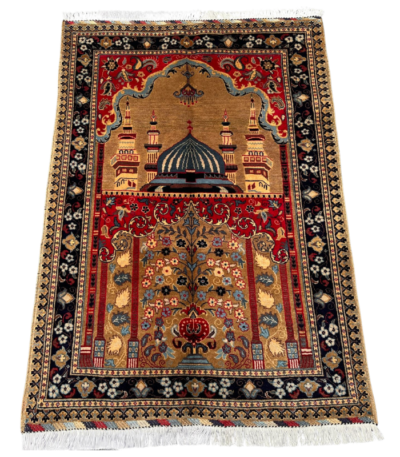 handmade prayer mat rug
