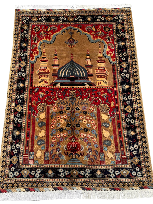 handmade prayer mat rug