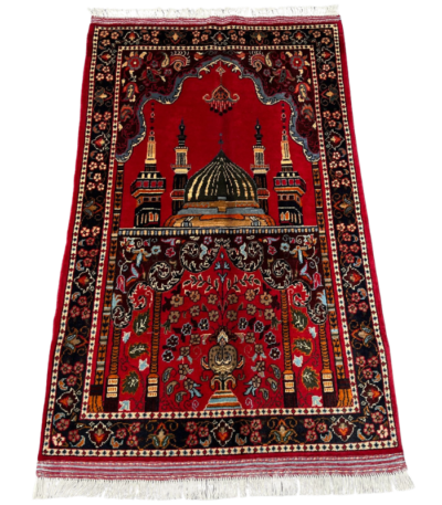 handmade prayer mat rug