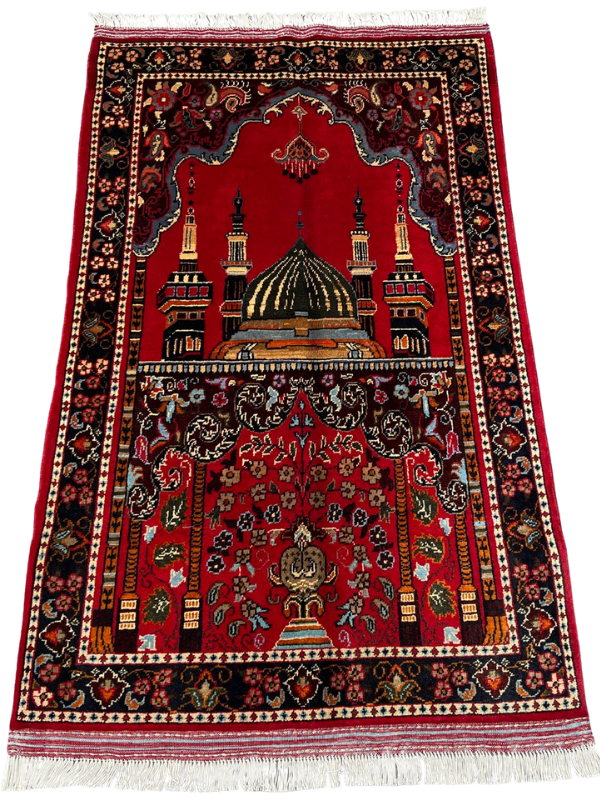 handmade prayer mat rug