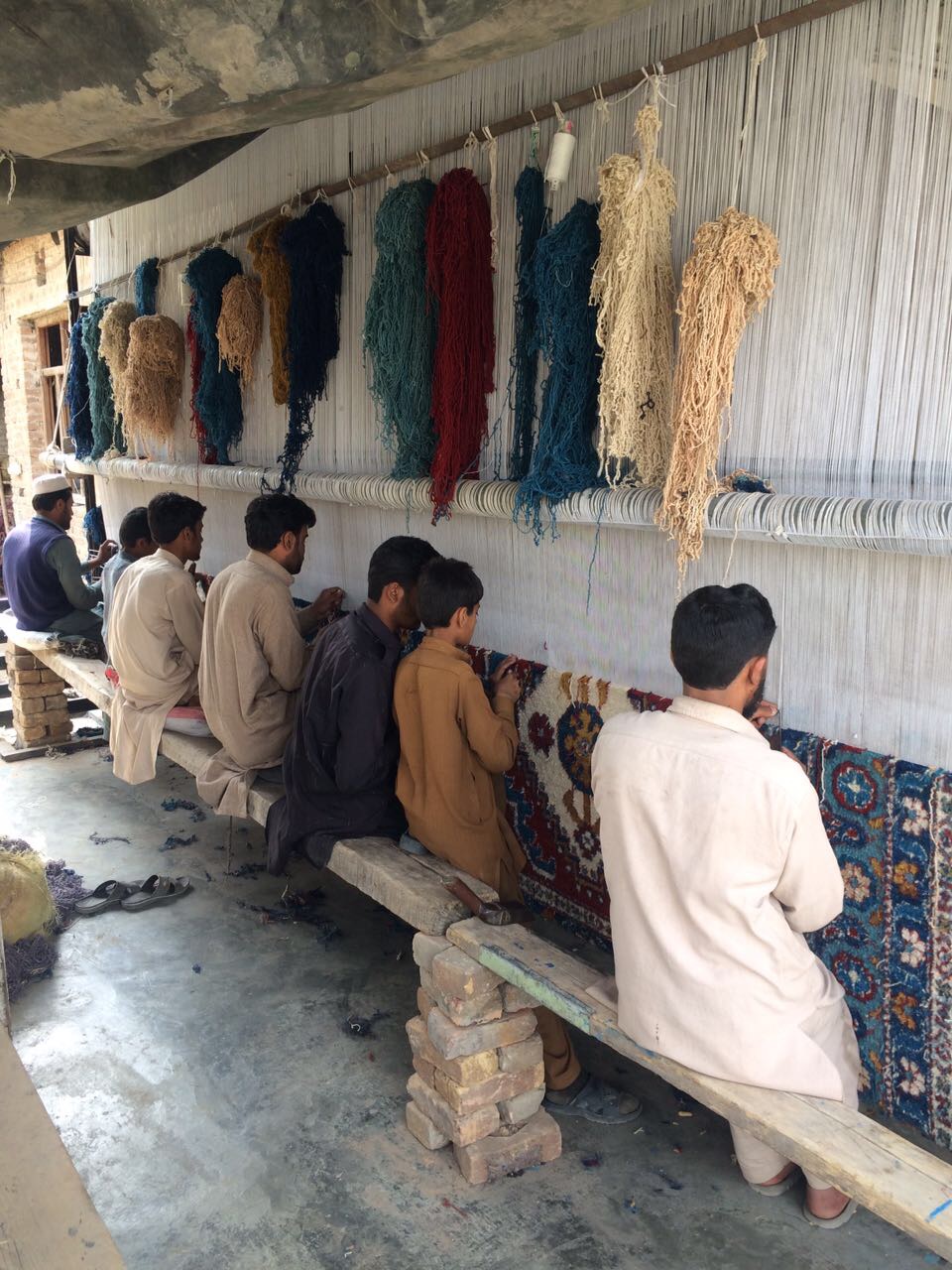 Machine made Floral Carpet