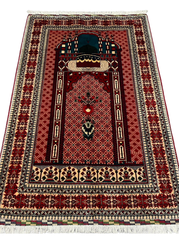 handmade prayer mat rug